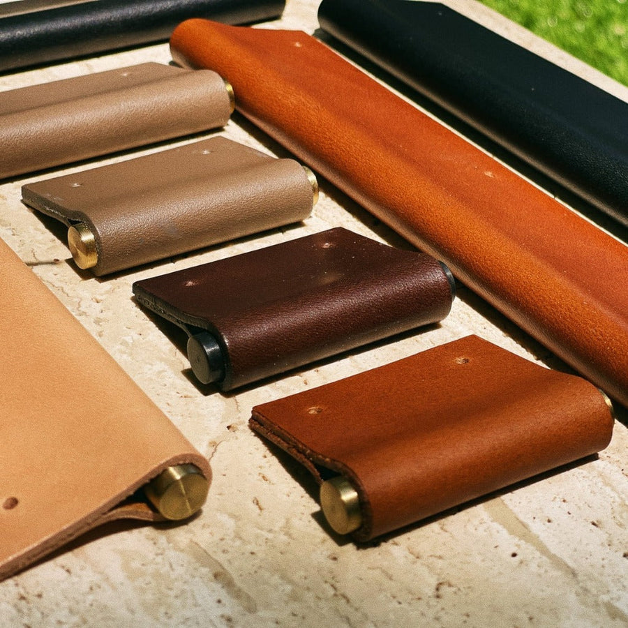 Chapman & Bose Leather Edge Pulls