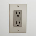Nickel Silver / Light Almond / Duplex