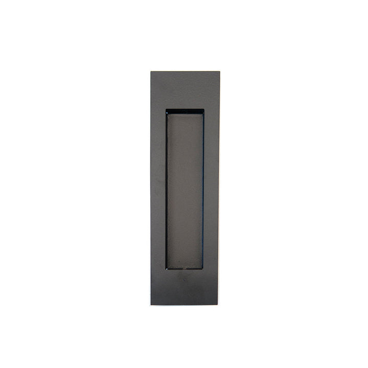 matte black flush pull