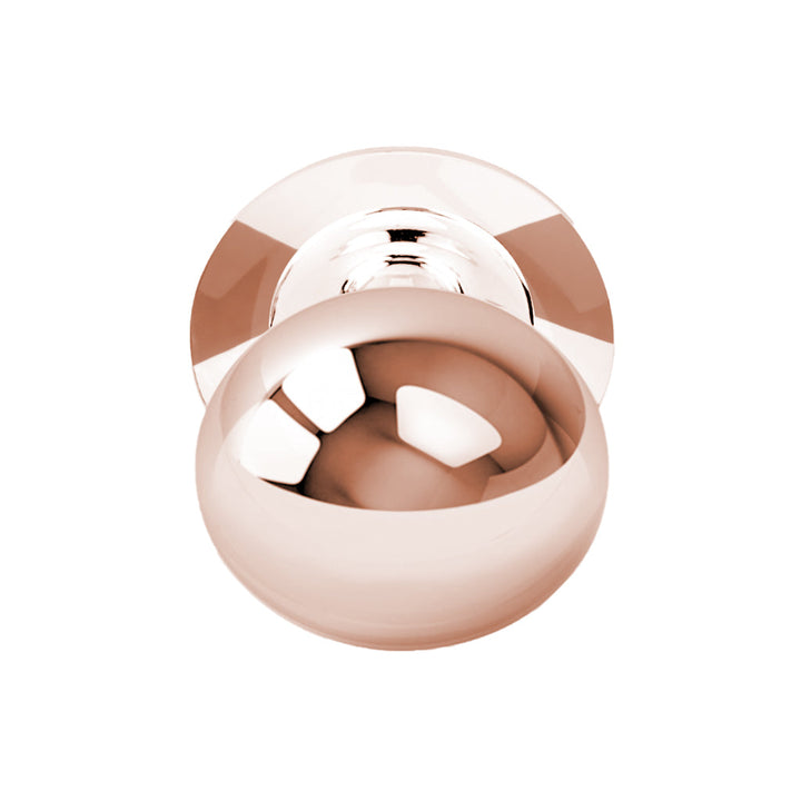 Round Polished PVD Copper Door Knob by Formani