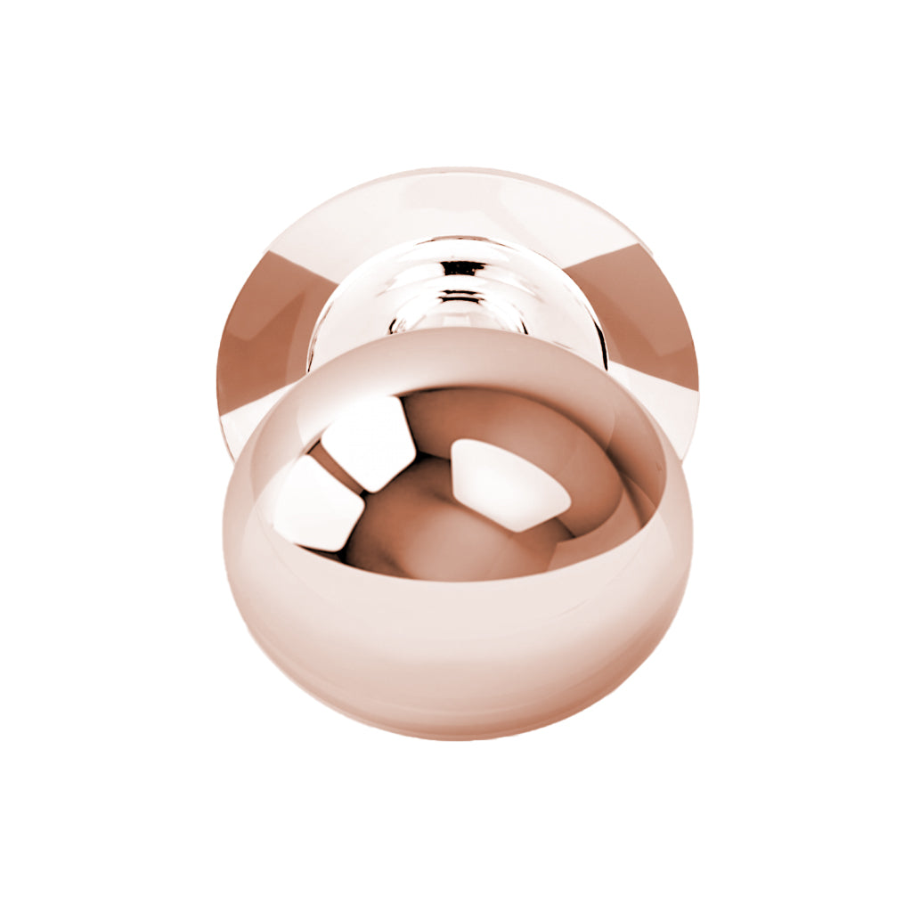 Round Polished PVD Copper Door Knob by Formani