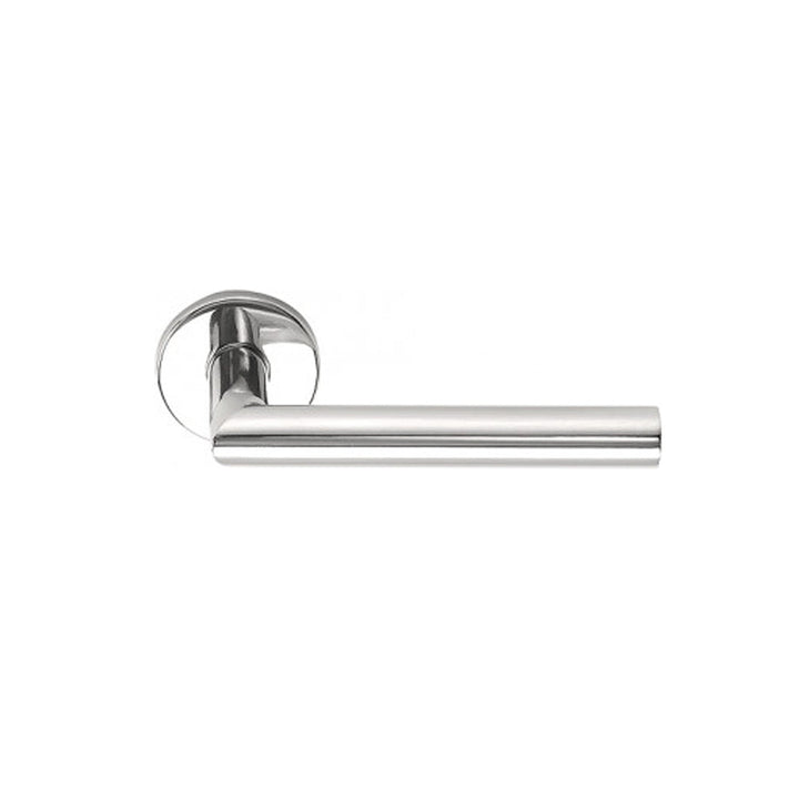 Formani Basics Door Lever. Modern Stainless Steel door hardware.