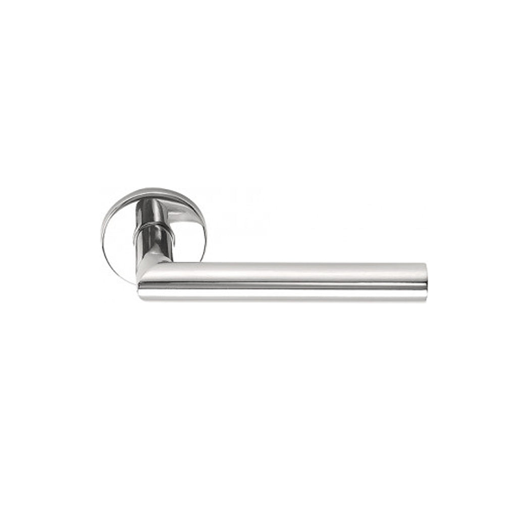 Formani Basics Door Lever. Modern Stainless Steel door hardware.