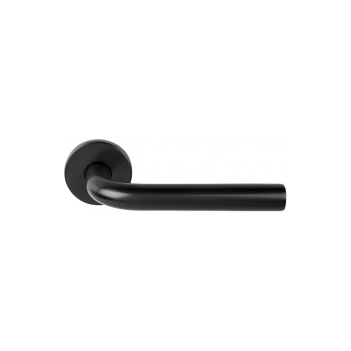 A Formani BASICS LBIII-19 Door Lever on a white wall.