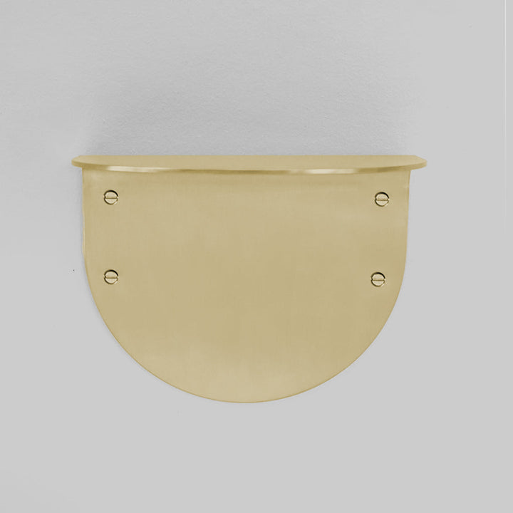 A CSSN BENDE Shelf Ledge mounted on a white wall.