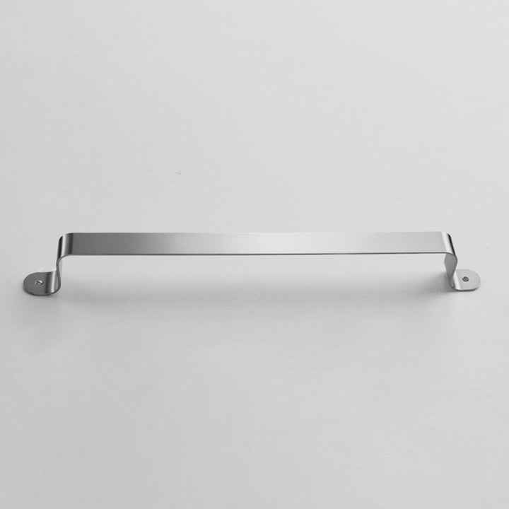 Bende Polished Stainless Steel Towel Bar Installed on white wall