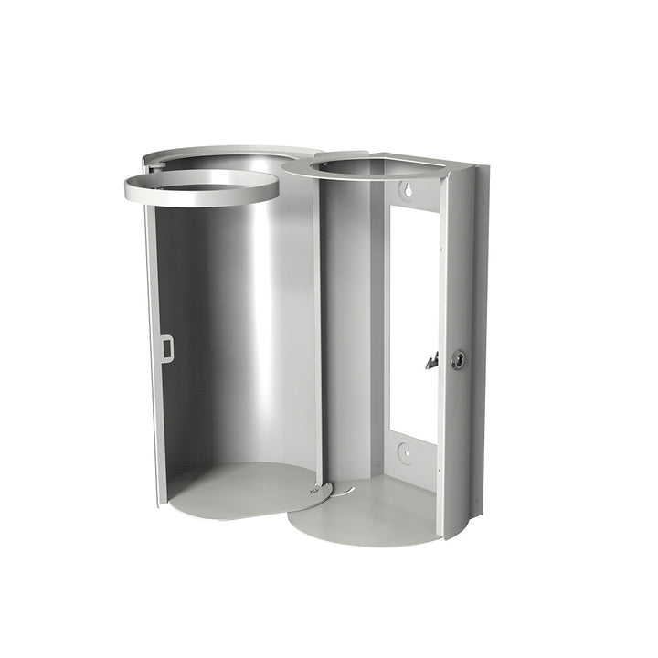 Minimal bathroom waste bin
