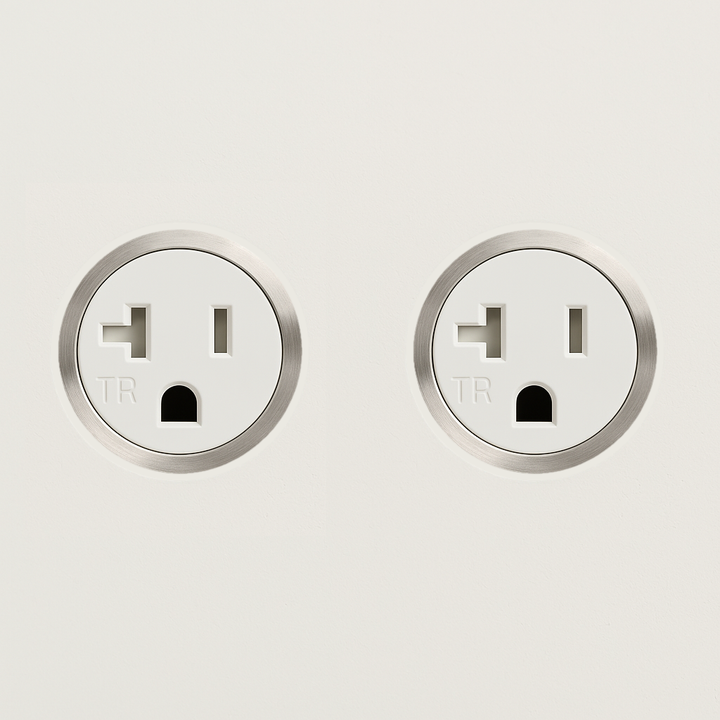 Bocci22 Optional Ring Cover in Stainless Steel.