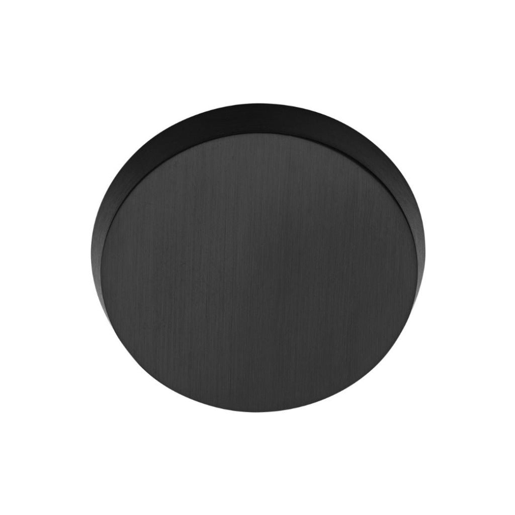 OHB54 Blank escutcheon pvd black