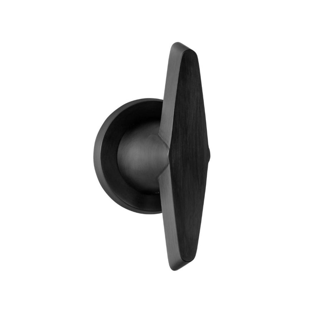 Cone door knob OH200V in pvd satin black