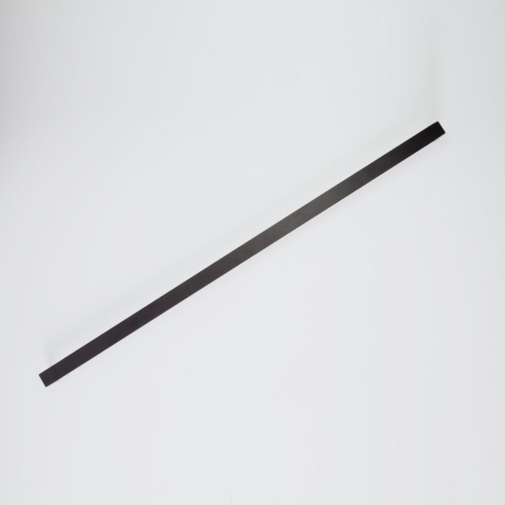 The Charlie Contour Appliance pull shown in powder coated black