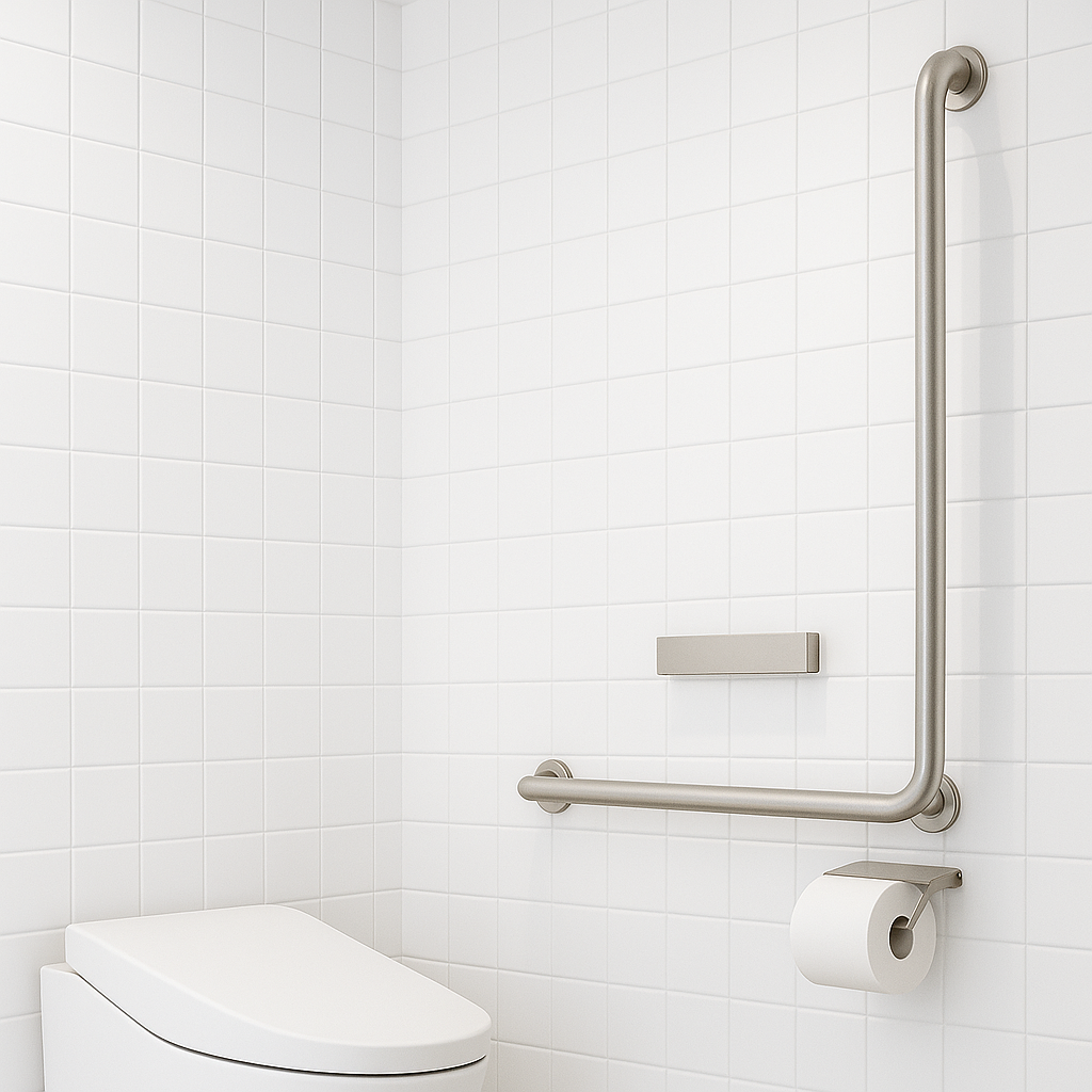 Charlie L Shape Grab Bars