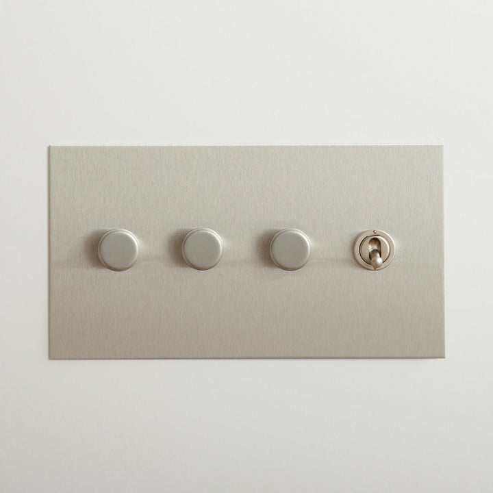 Combination Rotary Dimmers and Toggle Switches by Forbes & Lomax