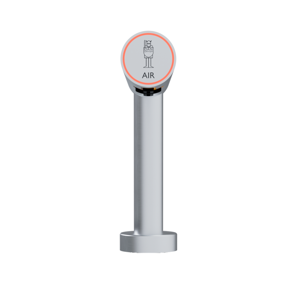 Dan Dryer Deck-Mounted Hand Wash, Soap & Air Dry System