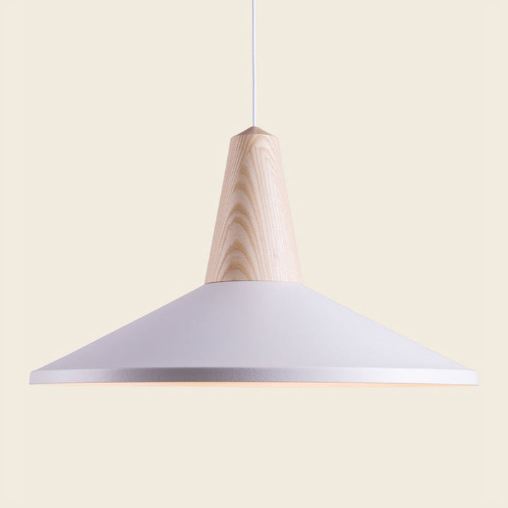 white eikon shell pendants by schneid studio