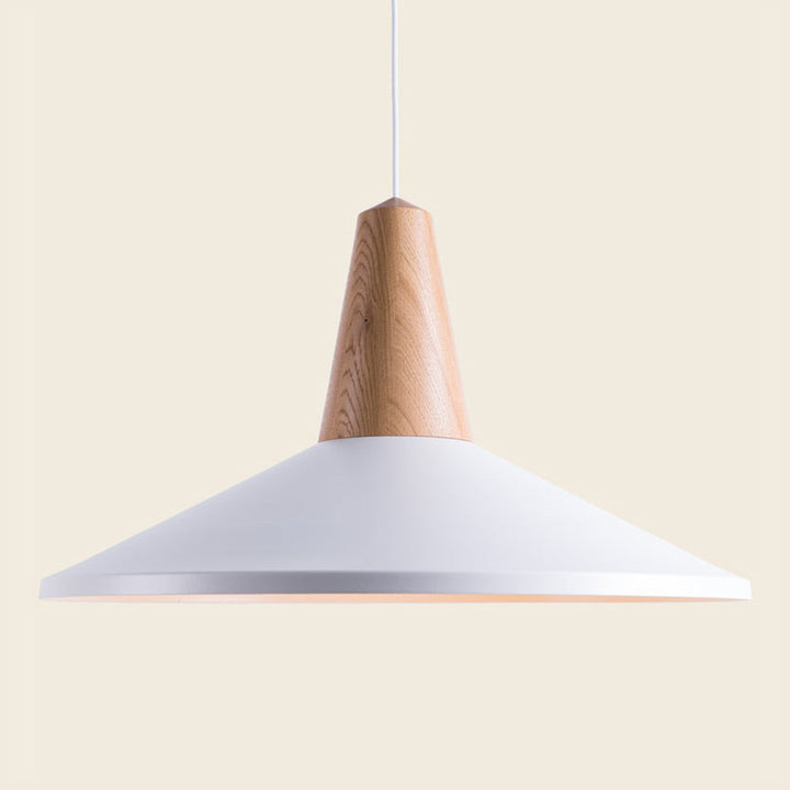 white eikon shell pendants by schneid studio
