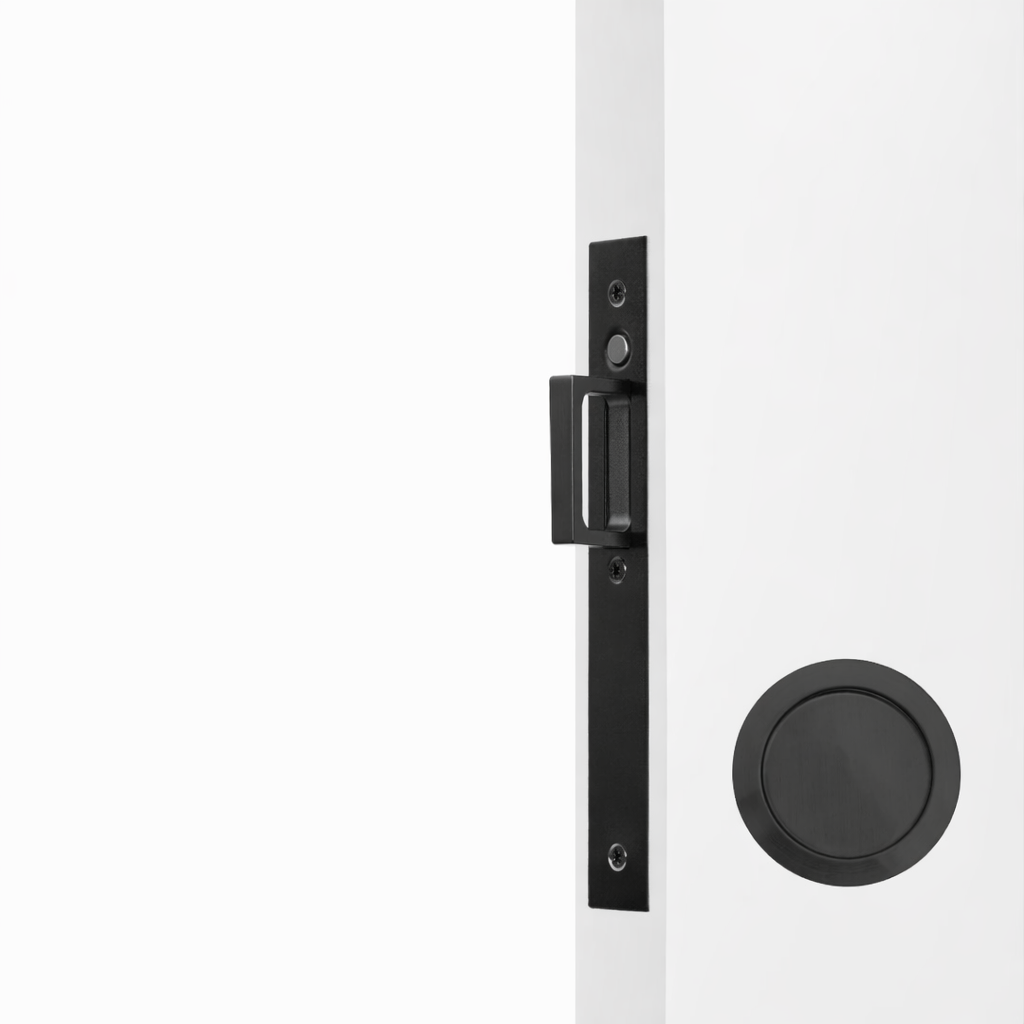 Explore Round Flush Pull Passage Set