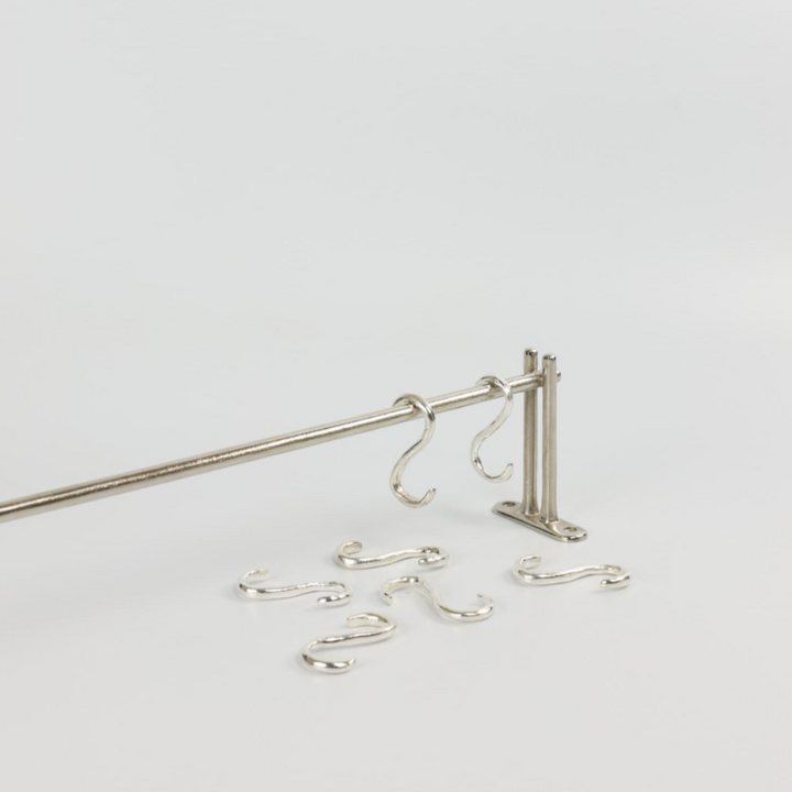 Hanging rail in nickel
