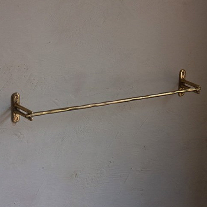 Elegant Brass Towel Bar