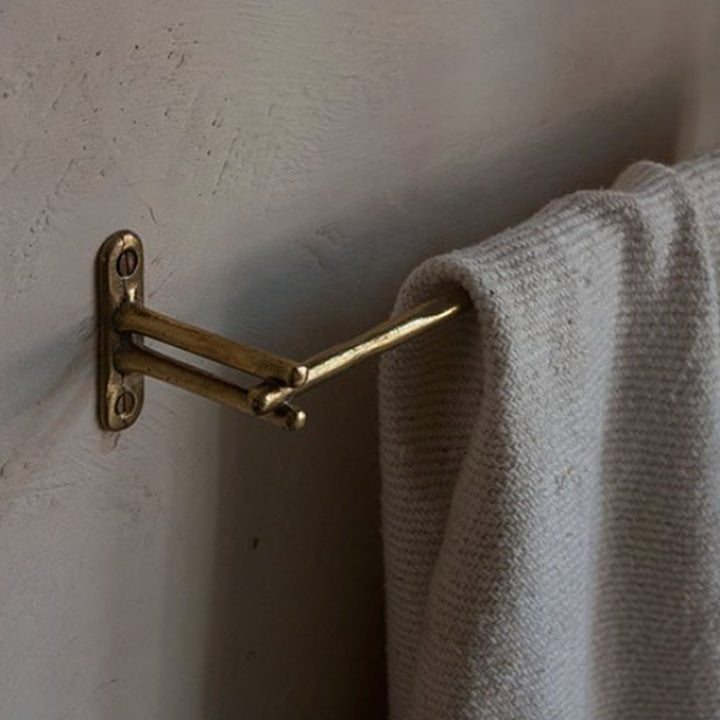 Elegant Brass Towel Bar
