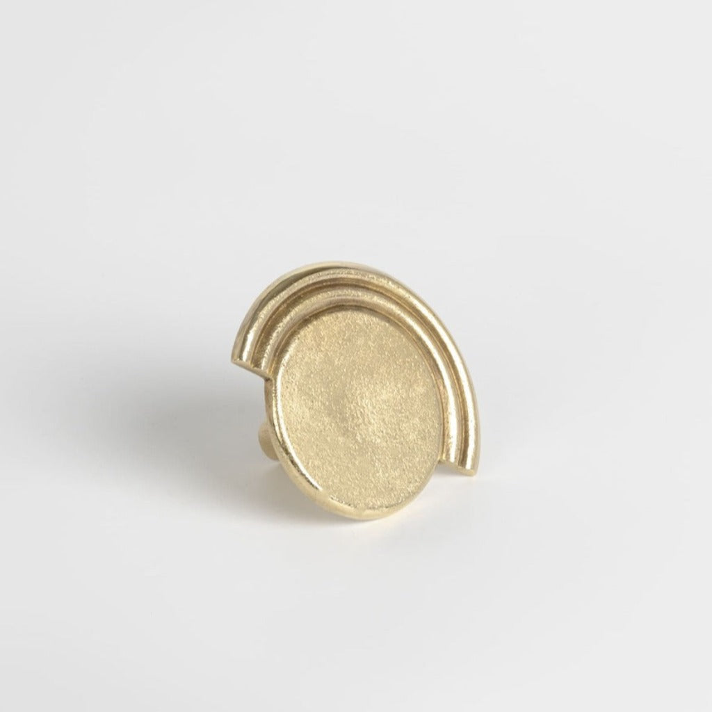 brass finish