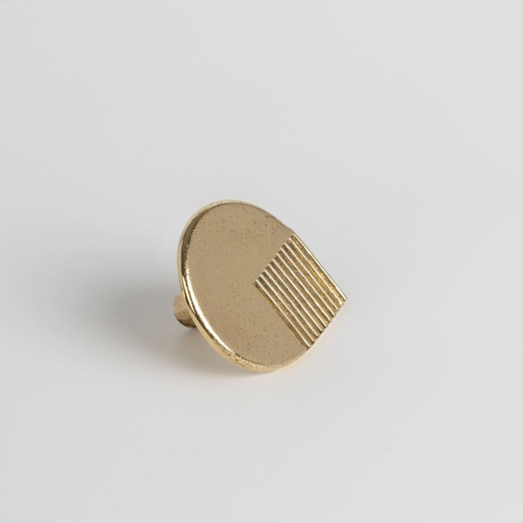 brass finish