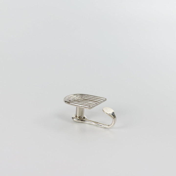 Polished Nickel finish Libre No. 9 Hook with extended hook