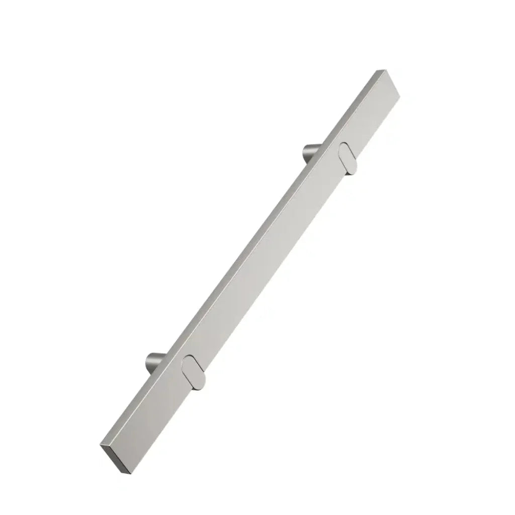 Silver pull on white background