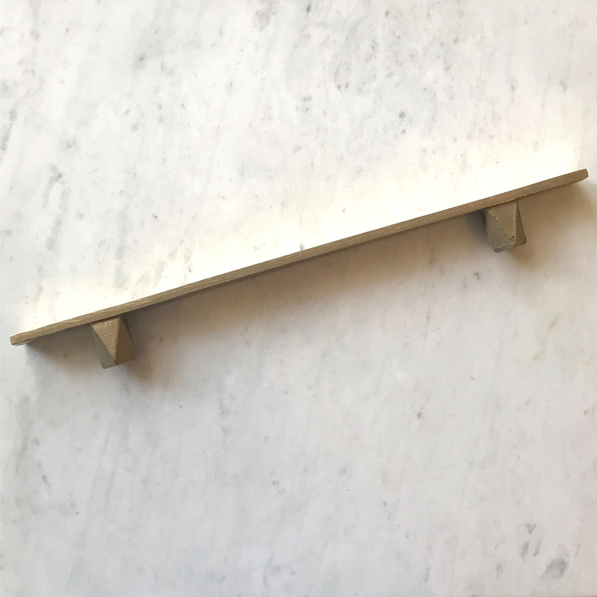12" Cast Bronze Handles in the Geo series by contemporary hardware designer Shayne Fox. Made in Toronto.