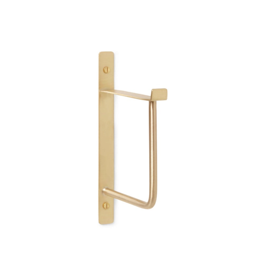 hang rack in brass