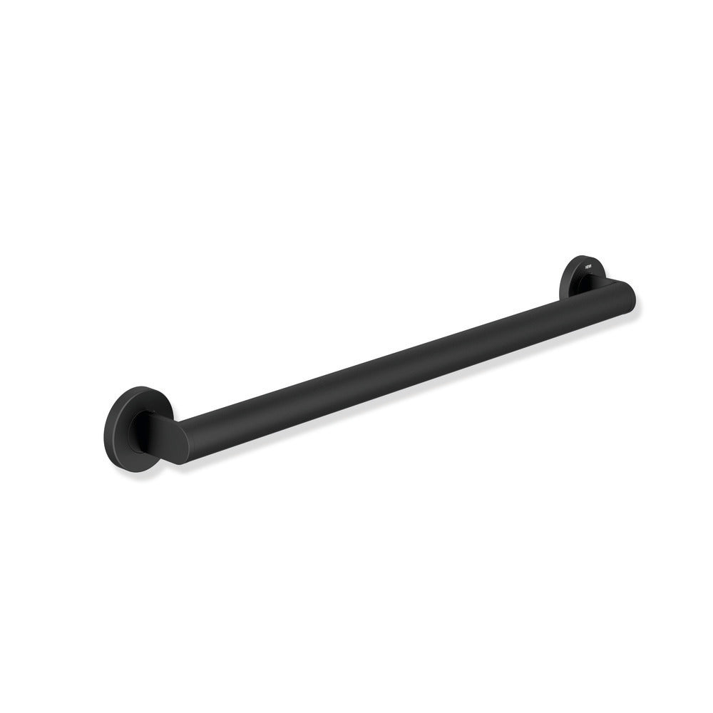 Gunmetal Hewi 900 ADA grab bar support rail, a straight round bar with wall flanges.