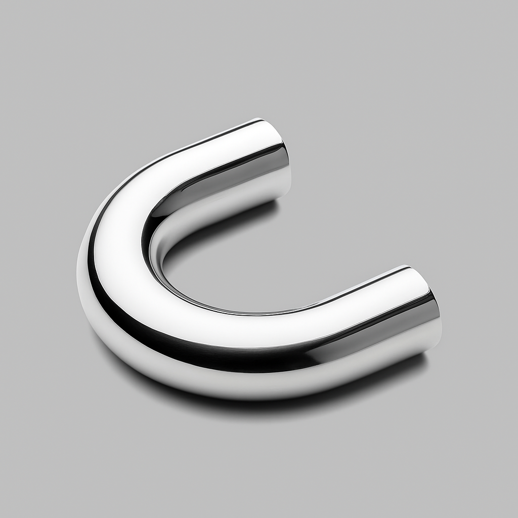 Knud Curved Cabinet Pull