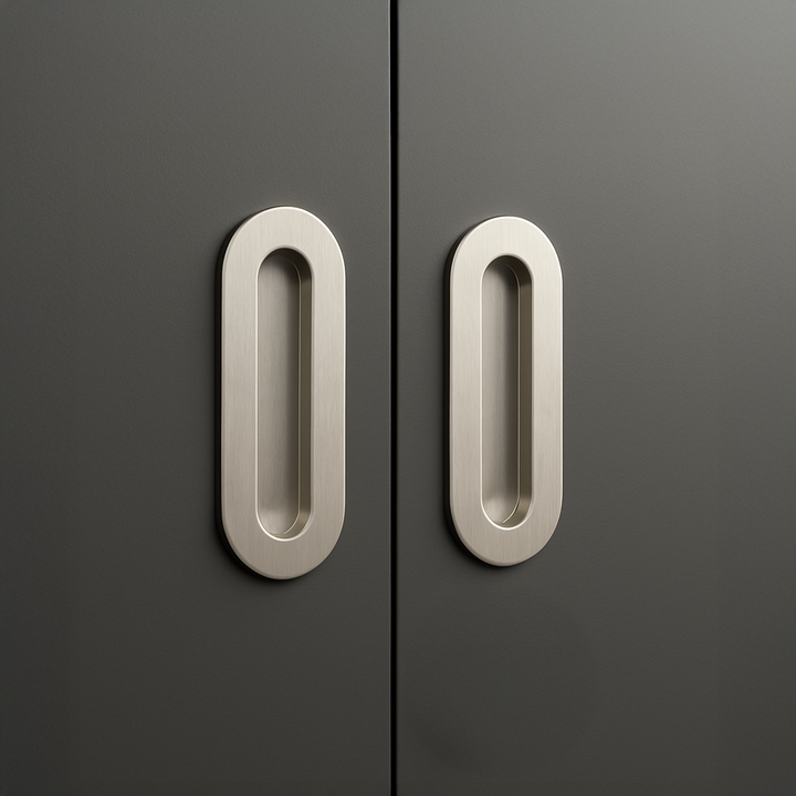 Knud Oval Flush Pull