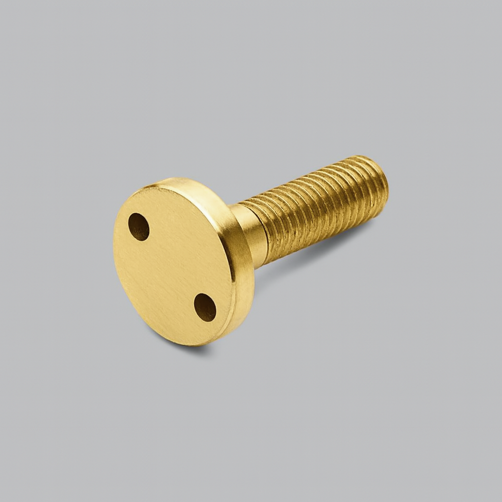 Knud Pull Handle Component: Threaded Twin-Pin / Pig-Nose Bolt for M8 / M10 / M12 — d line, view 3