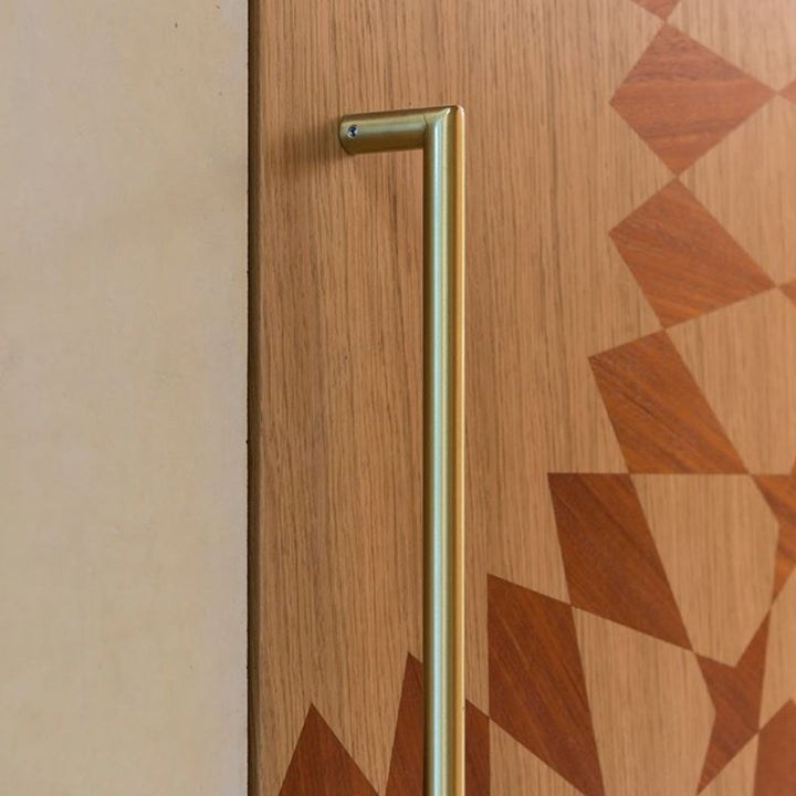 Knud Pull Mitred Handle for Single Sided Doors