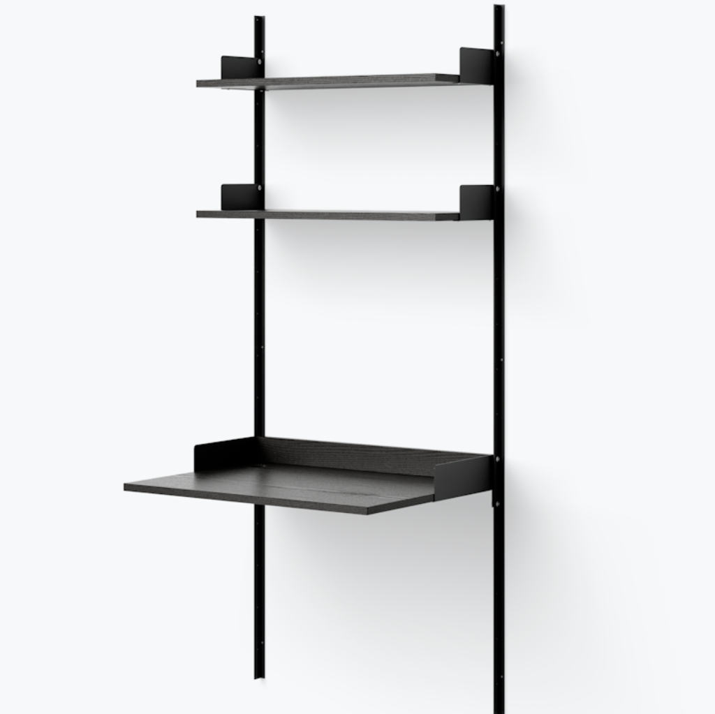 Knut Study Desk Shelf System