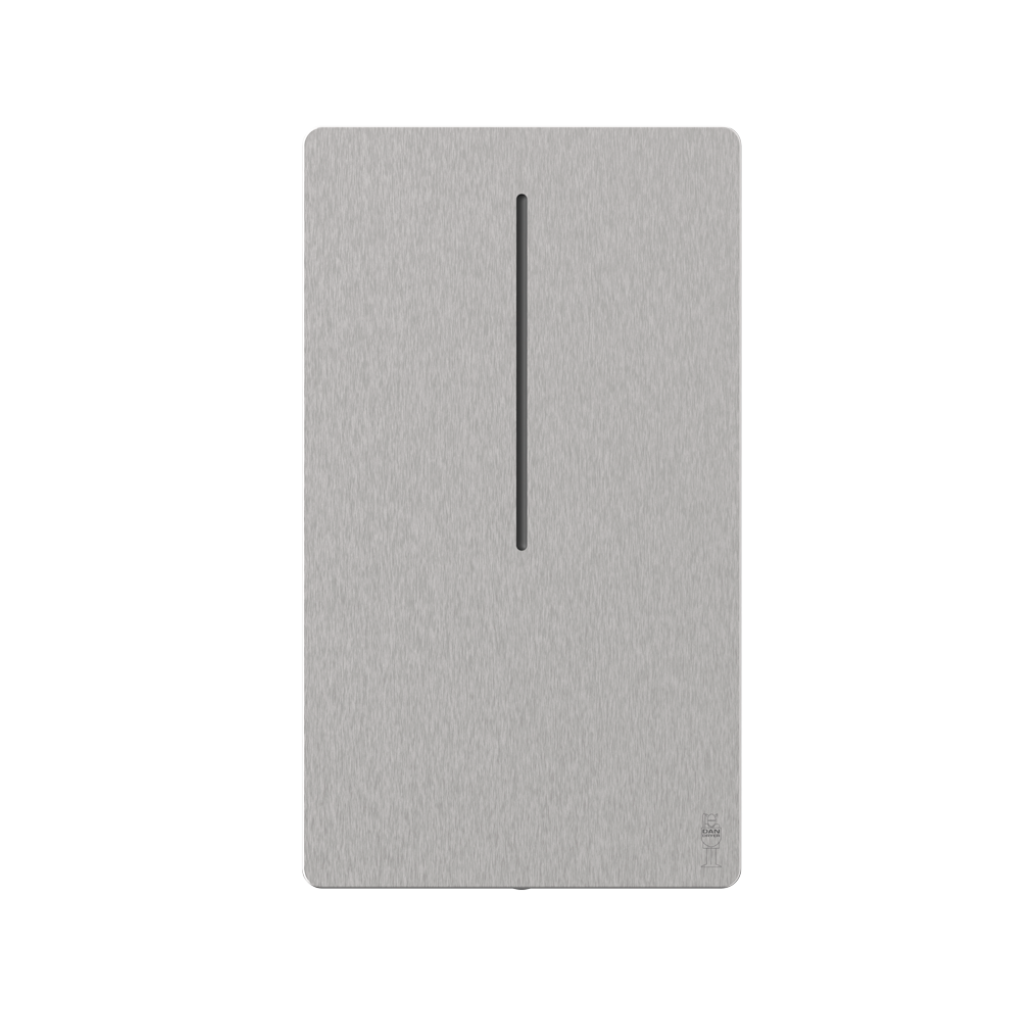 Grey Dan Dryer LOKI sanitary bin, a slim wall bin.