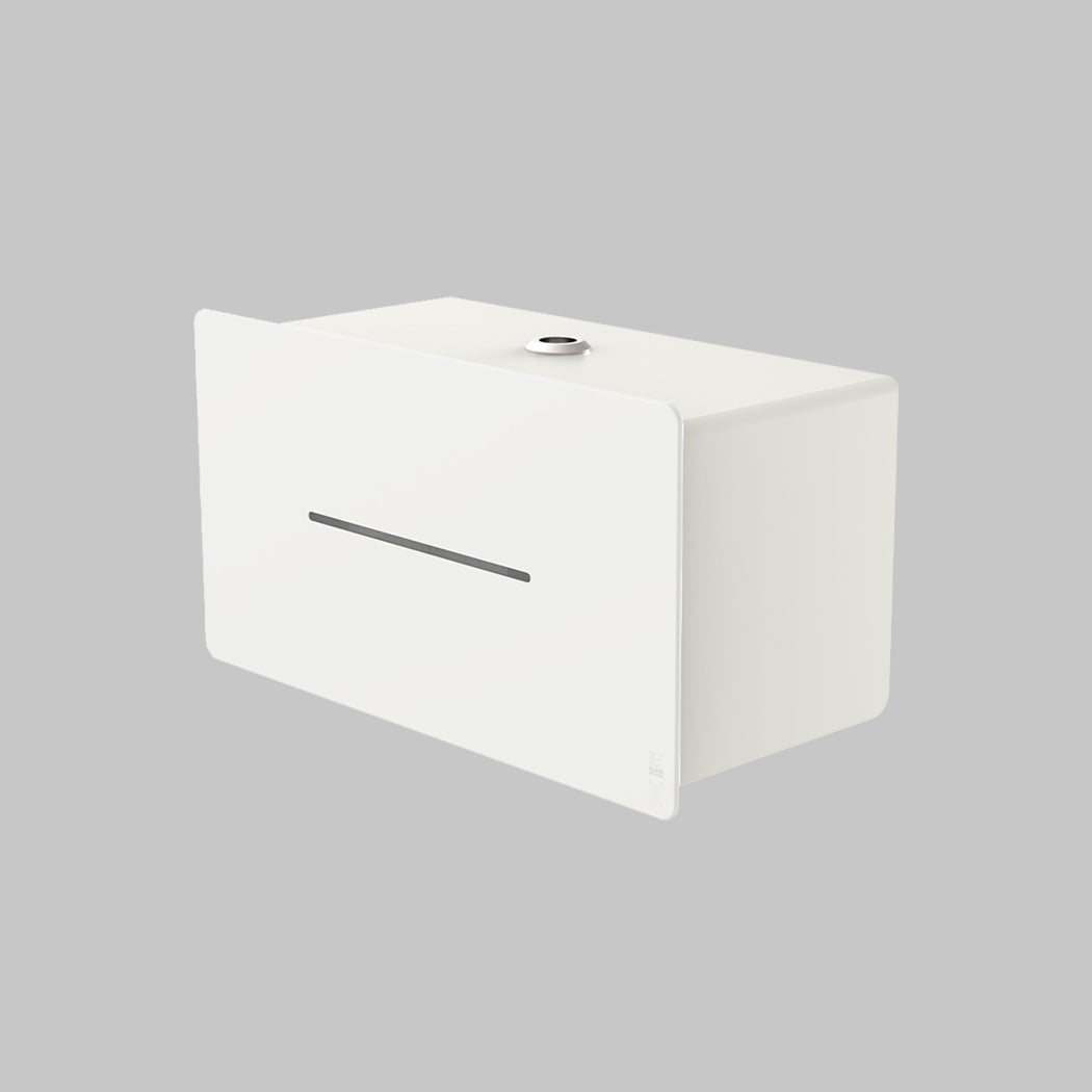 LOKI Toilet Paper Dispenser White by Dan Dryer made in Denmark