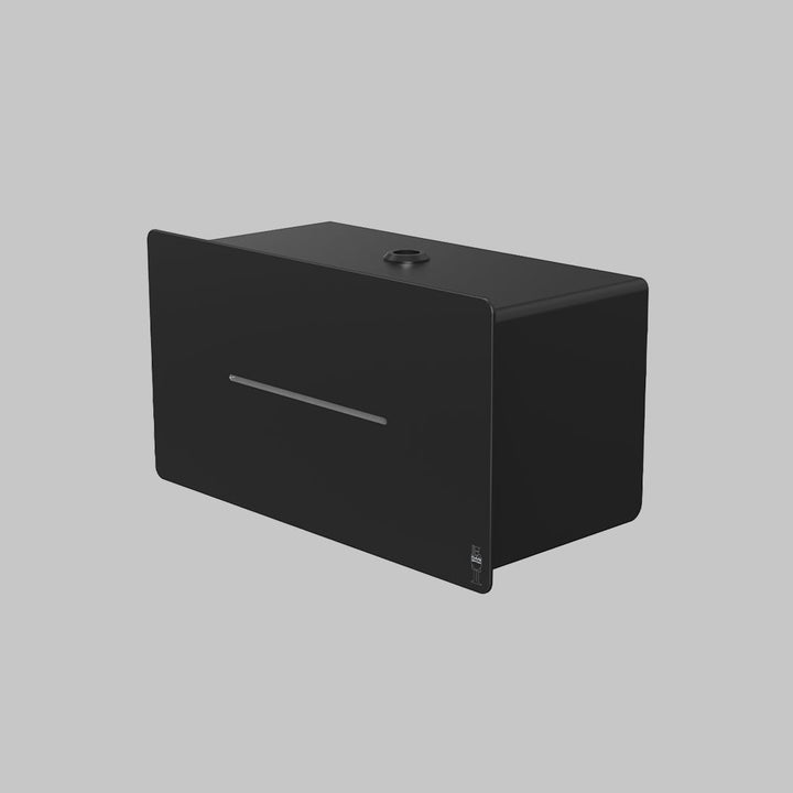 LOKI Toilet Paper Dispenser Black by Dan Dryer made in Denmark