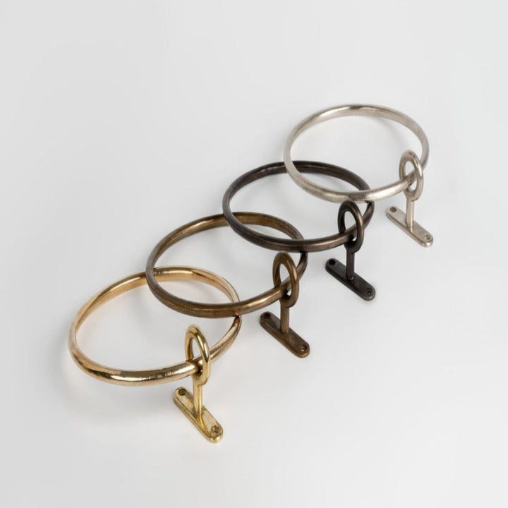 Circular towel ring in 4 finishes
