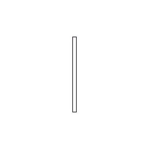 A black and white photo of a LIXHT Aluminum Numbers Small pole.