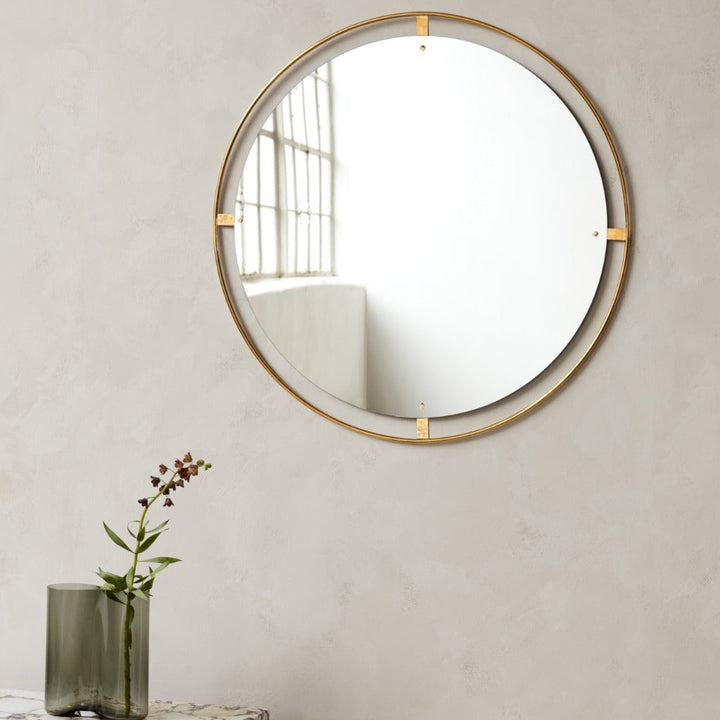 Nimbus Mirror, Polished Brass