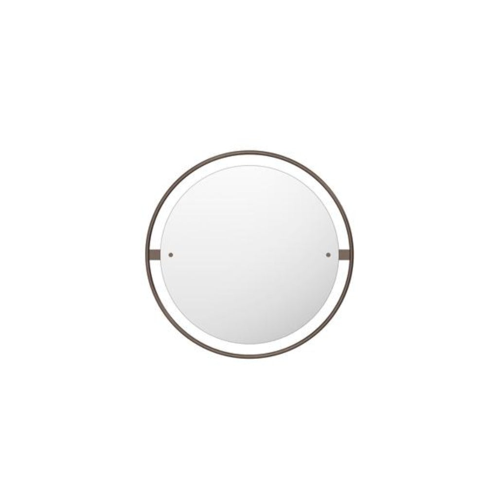 Nimbus Mirror Ø60, Bronzed Brass by Krøyer-Sætter-Lassen