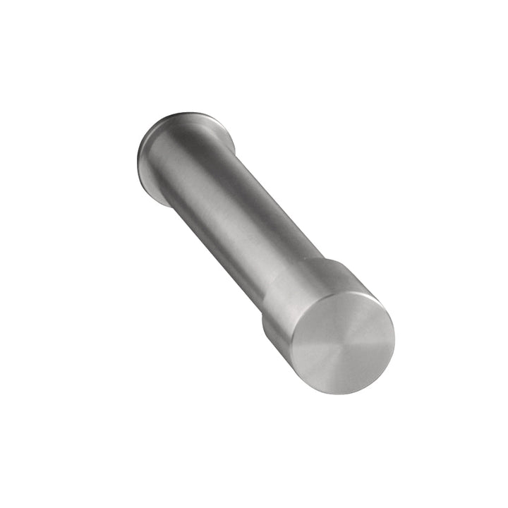 A stainless steel spare toilet roll holder by Formani