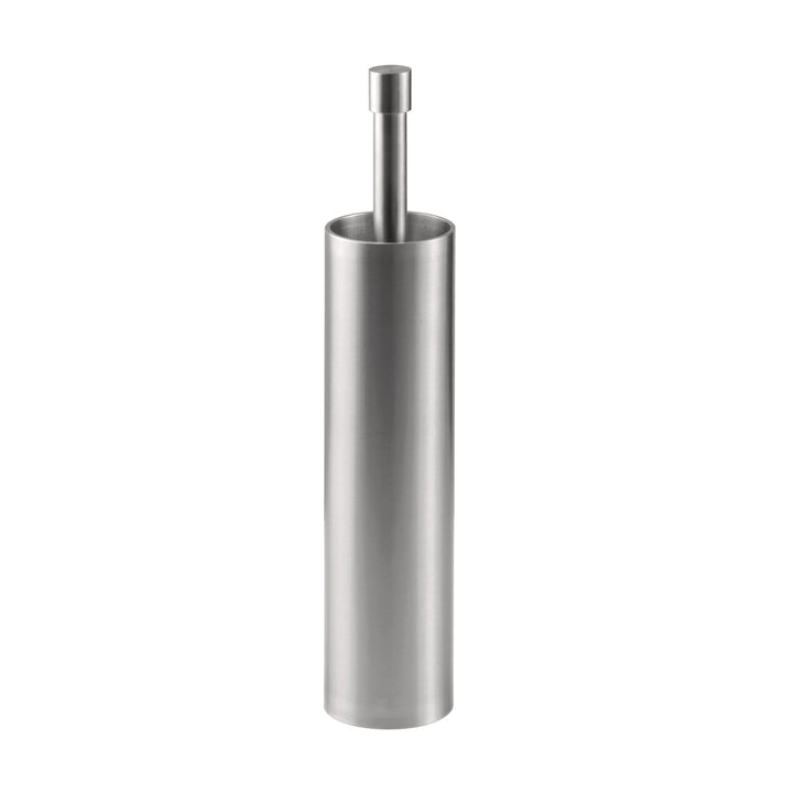 A stainless steel toilet brush by Formani.