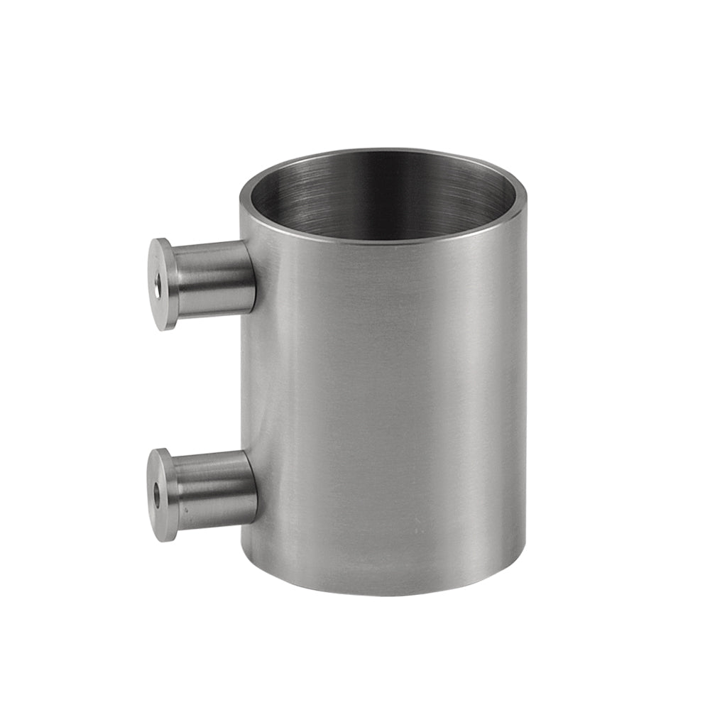 A Formani ONE by Piet Boon Wall Mounted Toothbrush Holder with two handles on a white background.