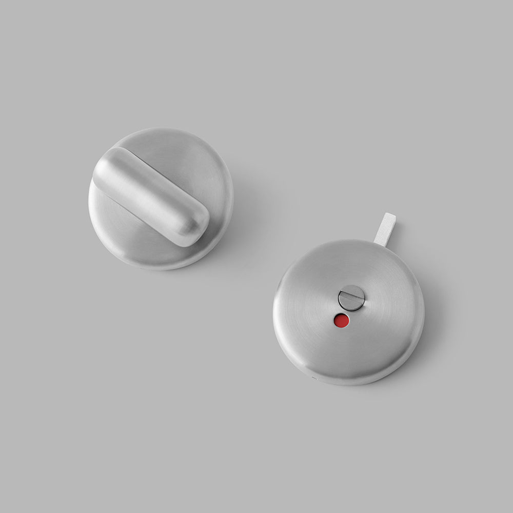 Minimal Pebble Bath Collection in Satin Stainless Steel