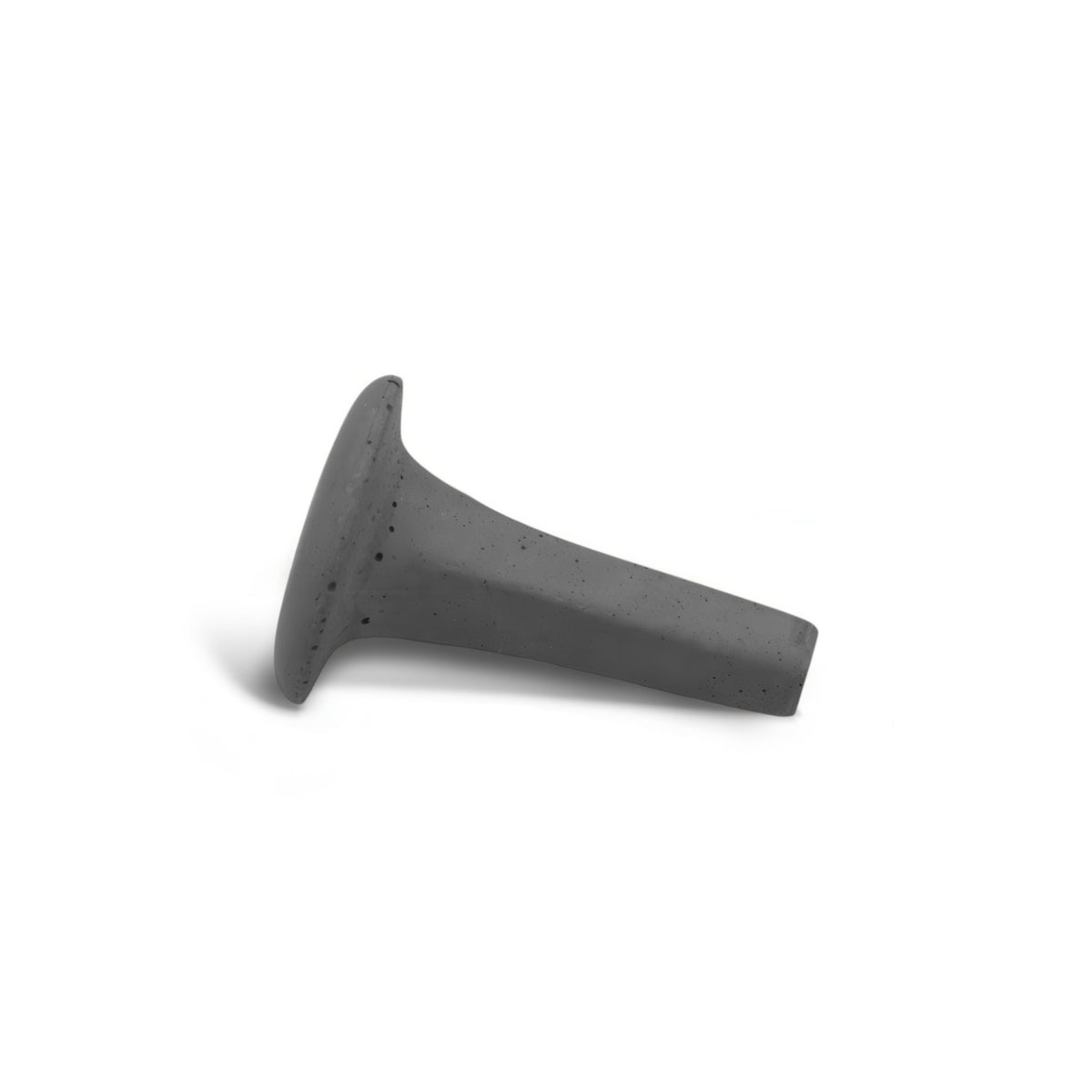 Proka concrete wall hook in Dark Grey by Urbi et Orbi studio