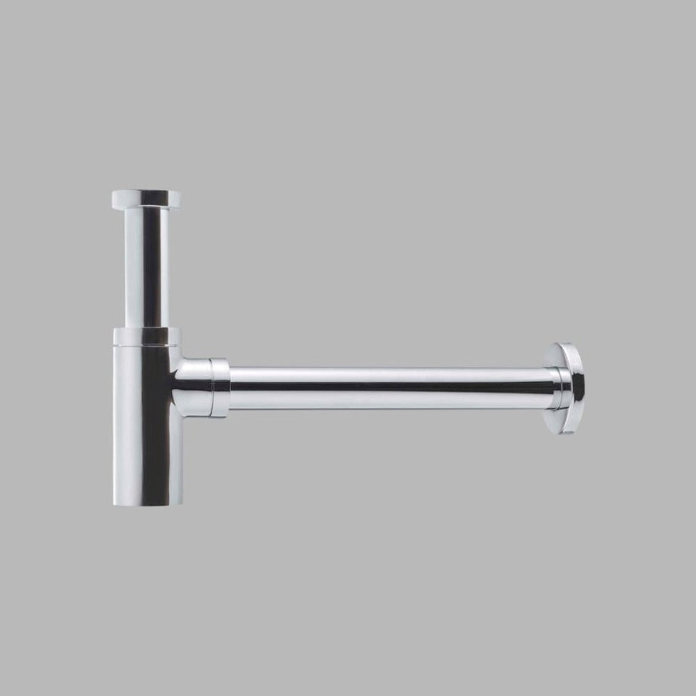 Qtoo Siphon in polished stainless steel
