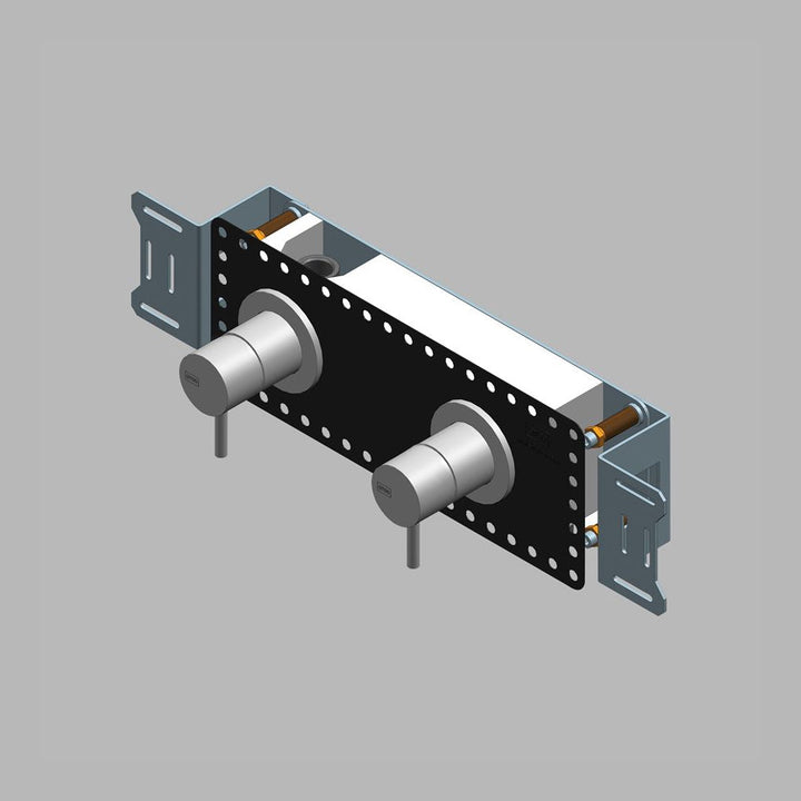 Qtoo Component: Wall-Mounted Mixer and Diverter Rough-In